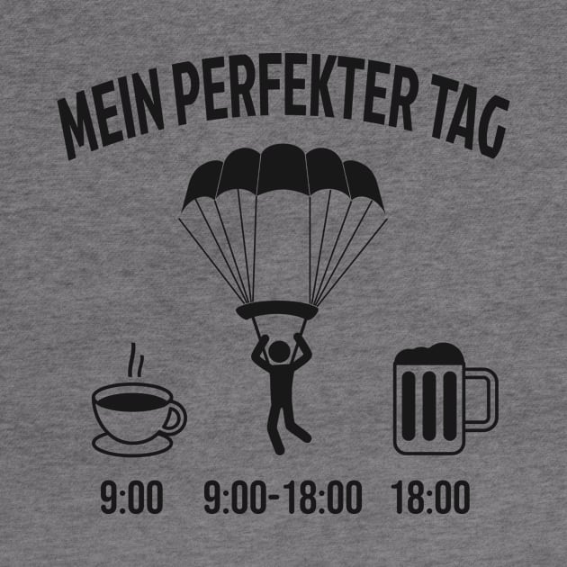 Skydiver Fallschirmspringen Humor by Foxxy Merch